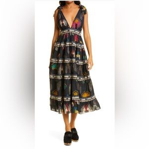 FARM Rio | Wonderful Embroided Midi Dress